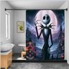 Dusche Jack Skellington Vorhang Wasserdicht Polyester Stoff Farbe Bunt Badezimmervorhänge Haus Badezimmer Dekor Vorhang Mit Haken