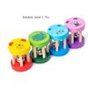 Montessori Wooden Rattles For Baby Crib Toys Baby Rattle Educational Musical Wooden Toys Children Development Games Wood Puzzles