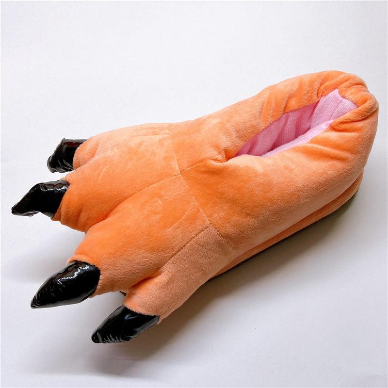 Осенне-зимняя хлопковая обувь с рисунком лапы динозавра — фото 8