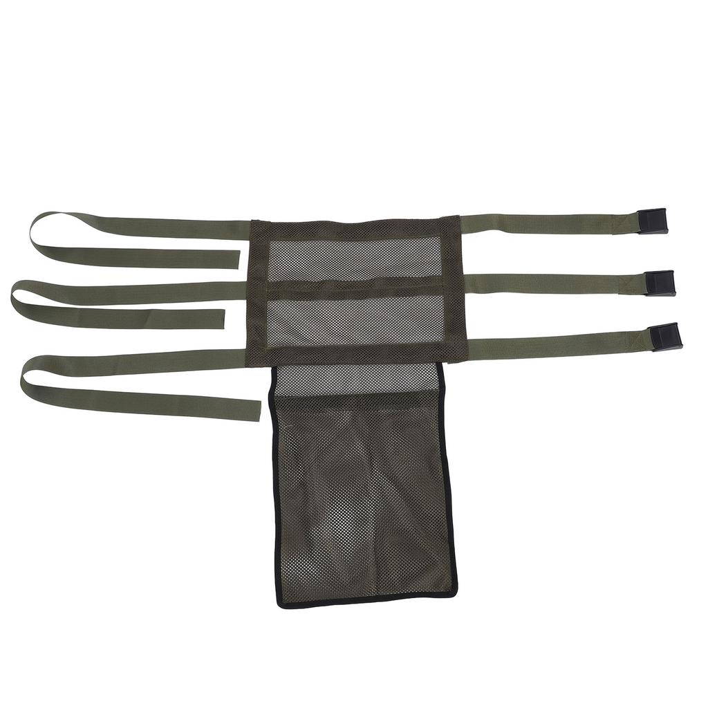 Universeller Ansitz Sitz Mesh-Gewebe 3 Verstellbare Verschluss-Schnallen Ansitz Sitz Ersatz