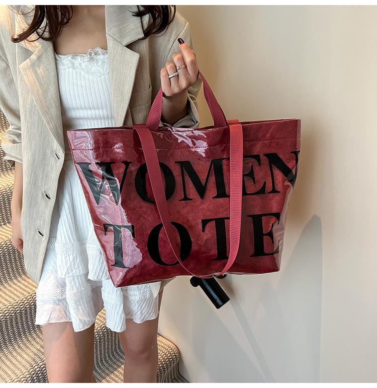 Large Capacity Commuter Bag Bag Lazy Wind Tote Bag Design Sense Women's Shoulder Bag