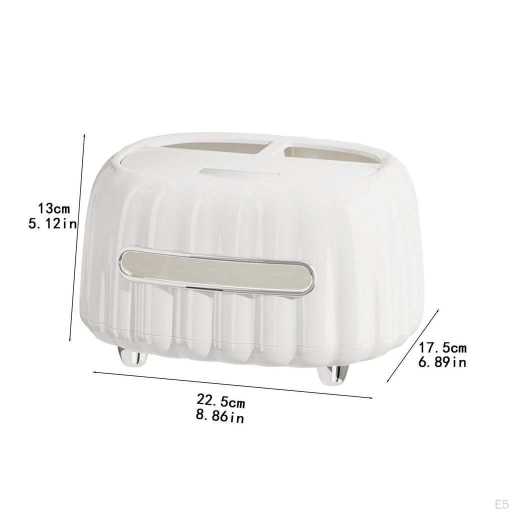 Tissue Box Cover Facial Paper Decorative Napkin Dispenser Container Multifunctional for