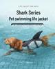 Mermaid Dog Life Jacket for Summer Swimming - Fits Small Dogs, French Bulldogs, and Golden Retrievers
