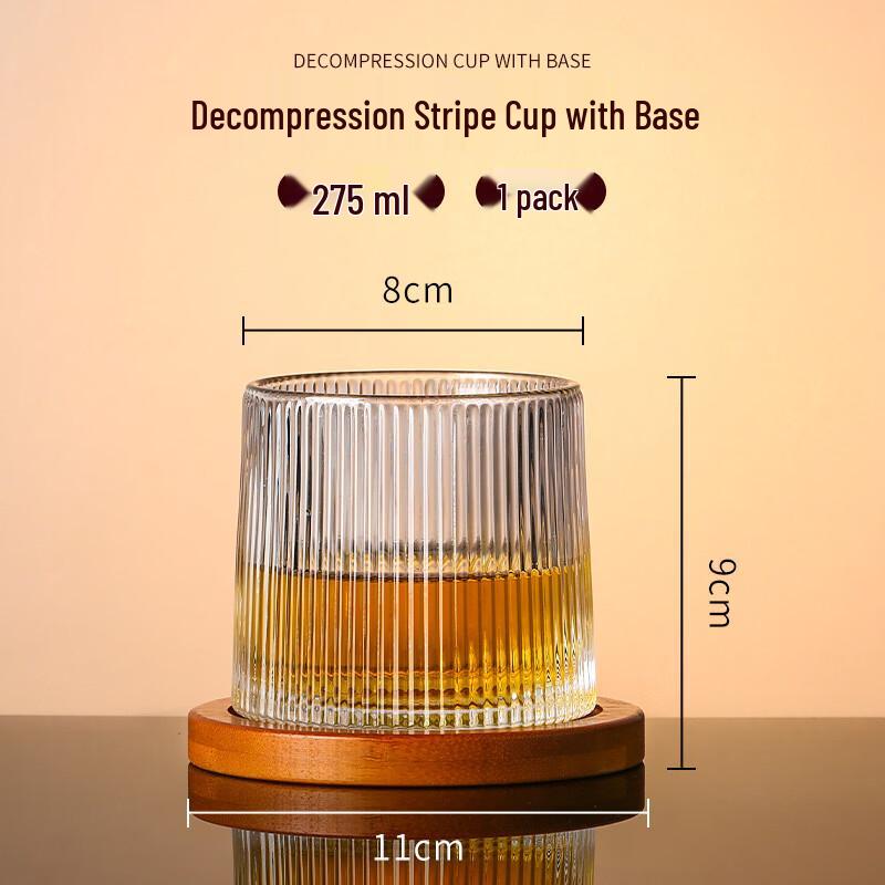 Roly-Poly Whiskey Glass
