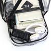 Schoolbag wholesale PVC explosion waterproof transparent backpack new PVC large capacity student bag computer bag