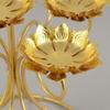 Lotus-Flower Oil-Lamp Stand Stable for Prayer Rooms