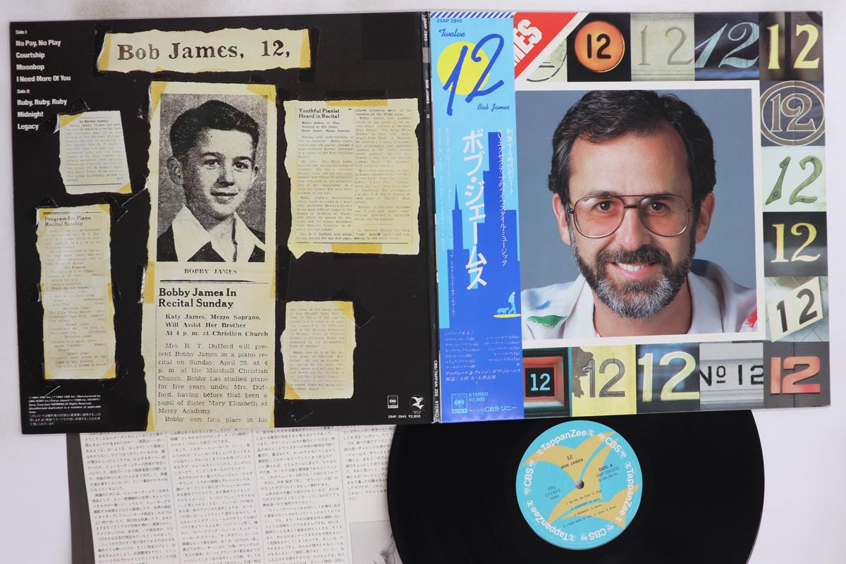 

LP Record BOB JAMES - 12 28AP2945 TAPPAN ZEE 1984 Japan Obi Jazz Used