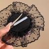 Lolita Lace Cake Hair Clip Cute Children Hairpins Headdress Hair Accessories Kawaii Women Girls Hair Ornament