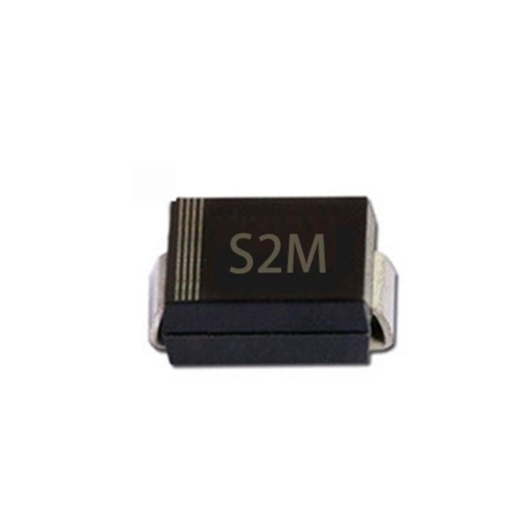

New SMD Rectifier Diode S2M RL207 SMA DO-214AC 2A1000V - Buy 1, Get 100