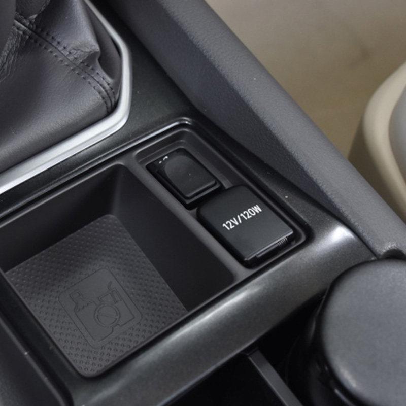 Power Outlet & Cigarette Lighter Socket Cover for 2010-2017 Prado Land Cruiser LC150