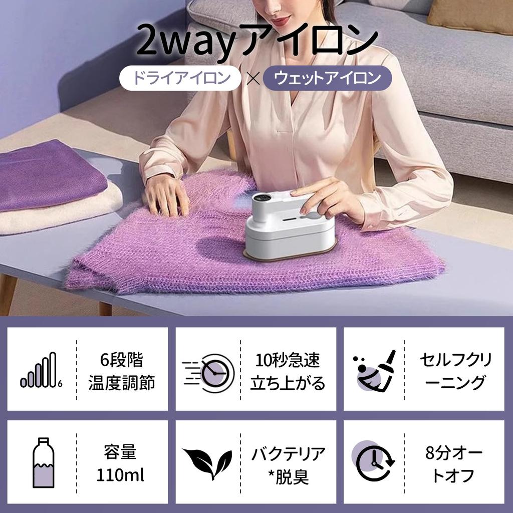 10 Seconds Steam Automatic Tank Cleaning Wrinkle Portable Clothes 6 Level Temperature Powerful Water Leak For Use Iron, Start-Up, Iron, Function,