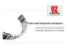 Xiaomi Band 7 Compatible Three-Bead Solid Stainless Steel Wristband Strap