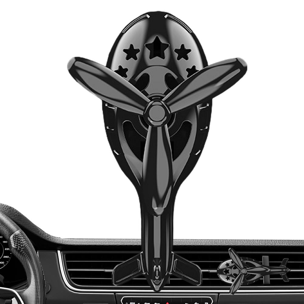 

Airplane Car Vent Air Freshener Helicopter Air Outlet Rotating Propeller Diffuser Clip Innovative Aromatherapy Ornament Air
