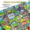 Children's Toy: Chinese Parking Scene Traffic Signs Map (83x57CM) - Cars and Accessories Not Included