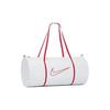 Nike Heritage Basketball Polyester Travel Gym Bag Unisex bags White Red CK4973-100