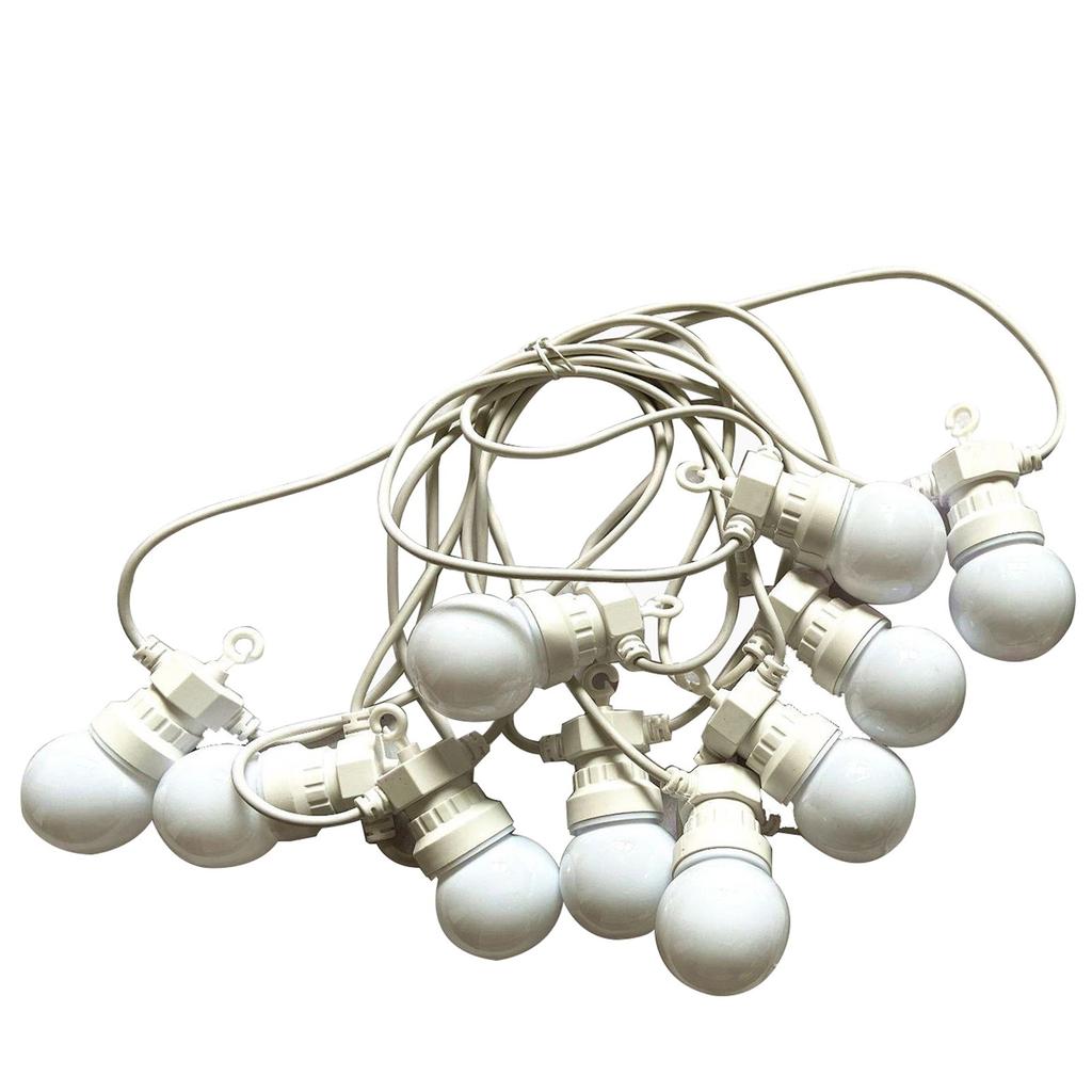 New Type Retro Bulb Light String Transparent Outdoor Decoration LED 50 Lamps, 13m