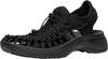 UNEEK ASTORIA Sandals for Cm [KEEN] Women, BLACK/BLACK, 24.0