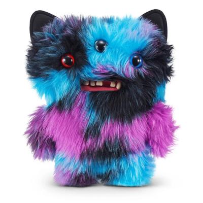 ZURU Fuggler Funny Ugly Monster Plush Toy - 9-inch Butt Ugly Pets (Reek-O - Black Cat)