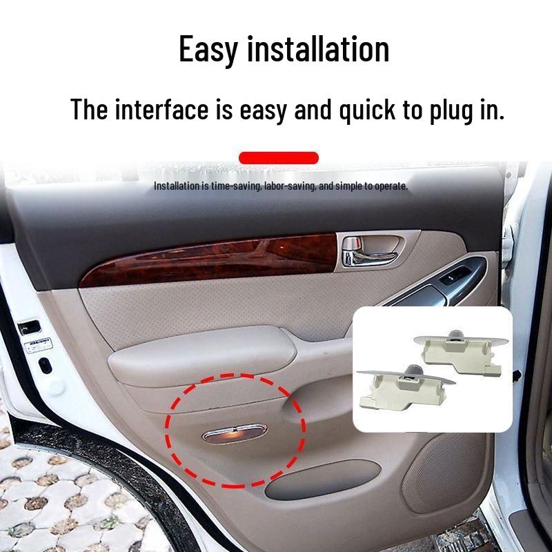 Ultra HD Fade-Resistant Welcome Light for 2003-2009 Toyota Prado LC120