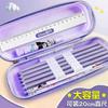 Labubu Pencil Bag Student Cartoon Large Capacity Storage Box Cute Quirky Pencil Case Anime Girls Boys Stationery Box Organizer