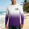 Men's Long Sleeve Outdoor Shirt UPF50 Plus Sun Protection Breathable Lightweight Loose Fit Summer Casual Top