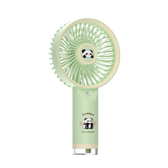 Handheld Fan Cute Cartoon Panda Portable Personal Fan with Mist Spray USB A