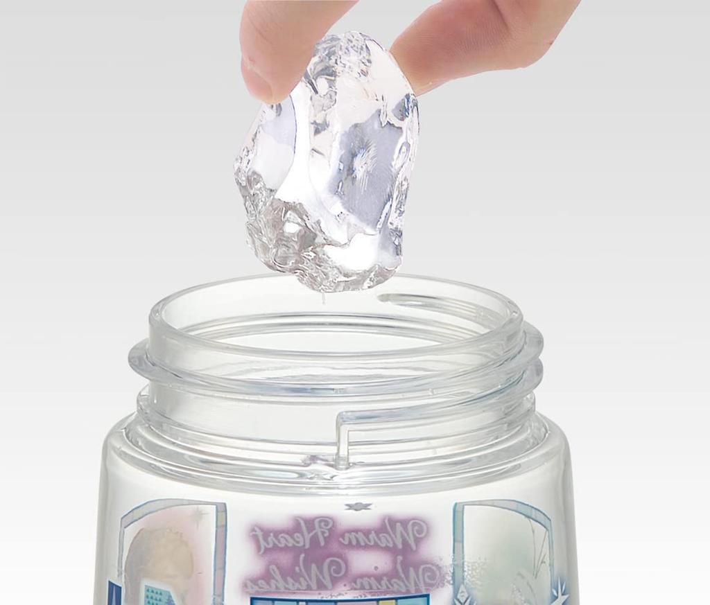 Skater Water Disney Frozen for PDDR5 Bottle, 480ml, 23, One-Push, Plastic, Girls,