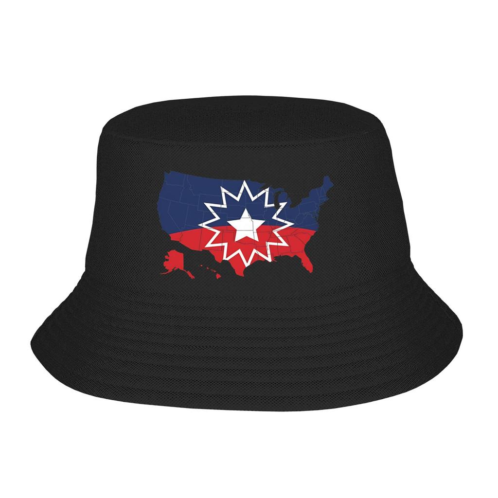 Beach Headwear Juneteenth Day  June th African American Pride Accessories Bucket Hats Unique Unisex  Sun Bob Hats