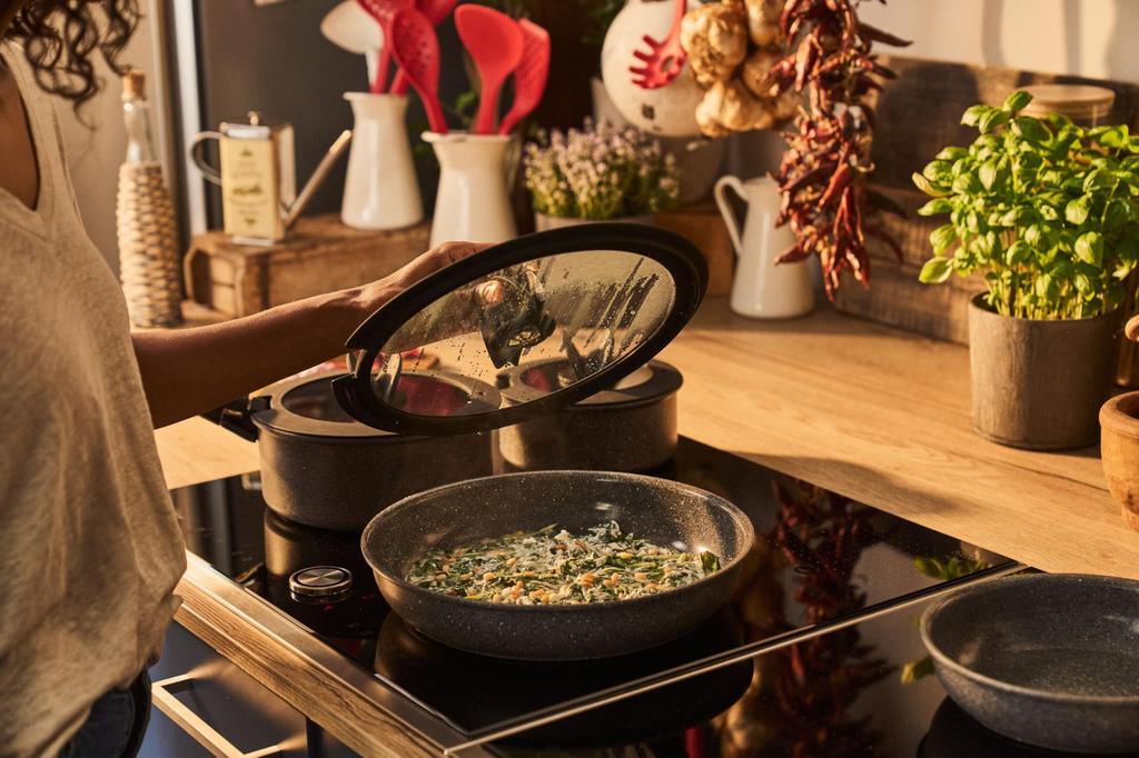 Ballarini Winged Glass Frying Pan Lid Japanese "Vinci Lid, 26cm" [Official Product] Z1034-619