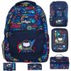 Smiggle Large Backpack for School Students Kids Big Capacity Canvas Outdoor Casual Bookbag