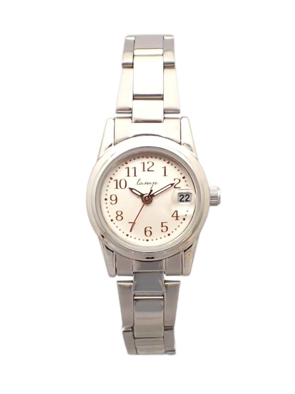 

[Follow] Watch Lamp Metal Strap with Date Y02818S-2 SVWH Women s Silver