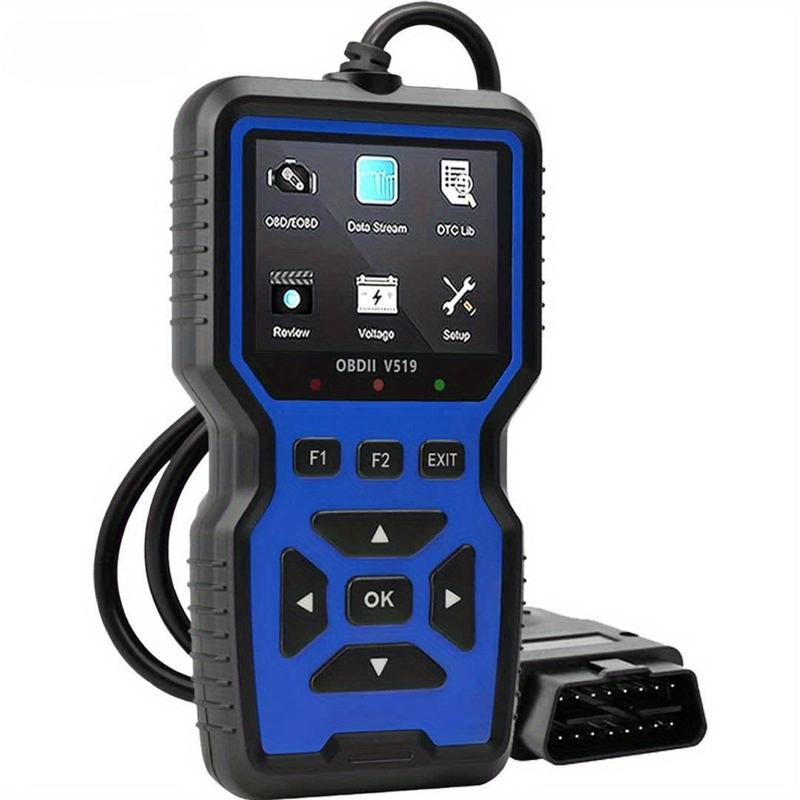 Skaner OBD2 Czytnik Kodów Diagnostycznych z Pełną Funkcjonalnością OBD2 Tryb Resetowania Kompatybilny ze Wszystkimi Pojazdami OBDII po 1996 roku.