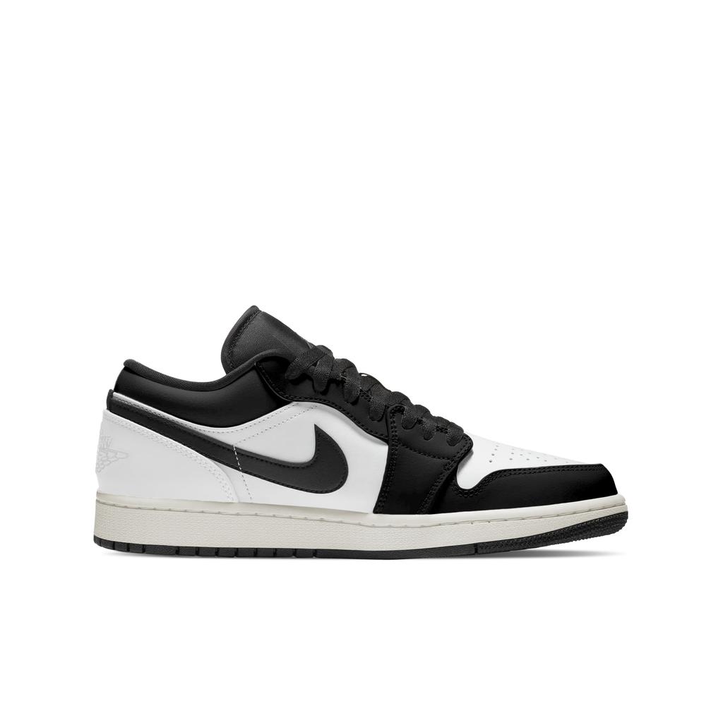 Jordan Air Jordan 1 Low Top Vintage Basketball Shoes Unisex Black White 553558-081(Team577-)
