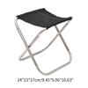 Camping Stool, Mini Folding Stool with Carry Bag, Aluminum-Alloy Bracket Lightweight Collapsible Fishing Stool Outdoor