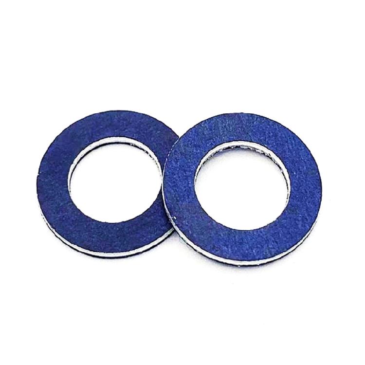 Set of 10 Oil Change Sealing Washers Wear Resistant Engine Oil Drain Plug Seal Washer Oil Pans Gasket for Vehicle