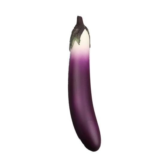 Fake Vegetable Squeeze Toy Anxiety Relief Simulation Eggplant Corn Cucumber Bitter Gourd Banana Sensory Toy Home Office Worker Relaxation Tool