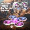Mini Quadcopter for Kids, Remote Control Aircraft with Altitude Hold, Headless Mode, LED Lights, 360 degrees  Flip, One
