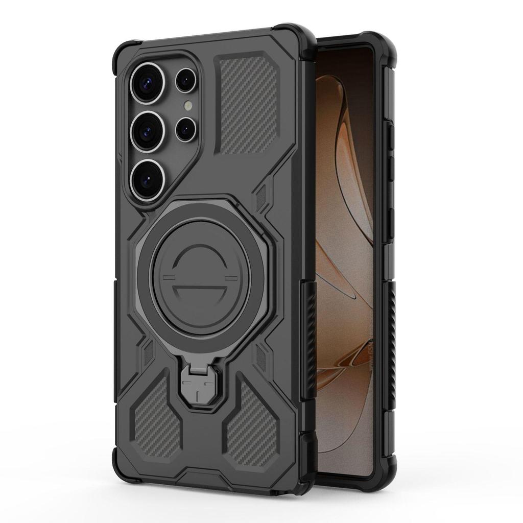 Samsung S25ULTRA J-20 Drehständer & Airbag Fallschutz A56 Hülle