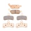 Motorrad Metall Sinter Bremsbeläge für Harley FLSTFB Fat Bly LO 2010-2014 FLS Softail Slim 2012-2014