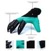 COXEER Cut-resistant Waterproof Gardening Gloves - Unisex - Silicone - Black - One Size