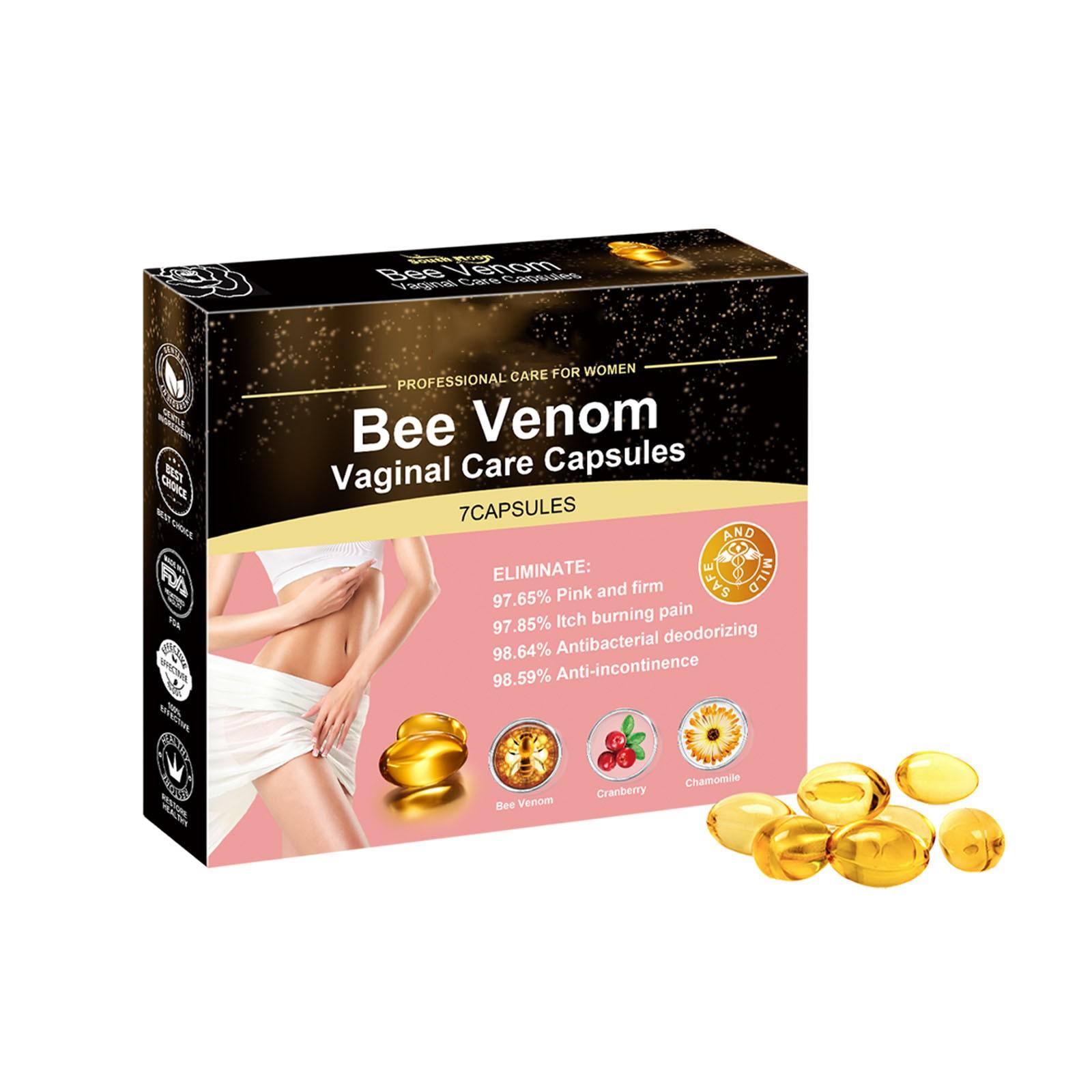 

Bee Capsules Natural RepairWomen SecretCapsules Вагінальні капсули Firming Repair & PinkAnd Tender Natural Capsules Stay Clear and Fresh One Size