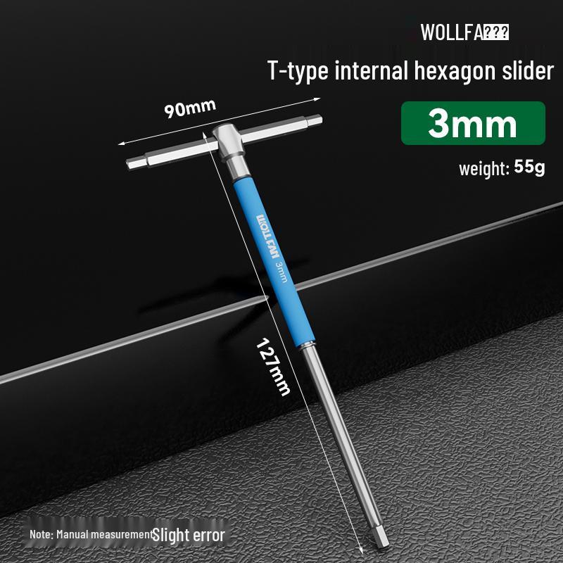 Hexagon Screwdriver Set: 6-Point Extended Handle (H2.5, H3, H6)