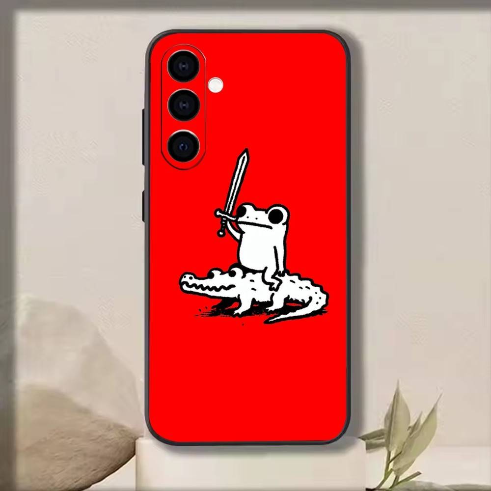 

Funny low pixel animals Phone Case For Samsung Galaxy A73,A72,A71,A70,A53,A52,A51,Soft Silicone Black Cover Samsung a42 5g