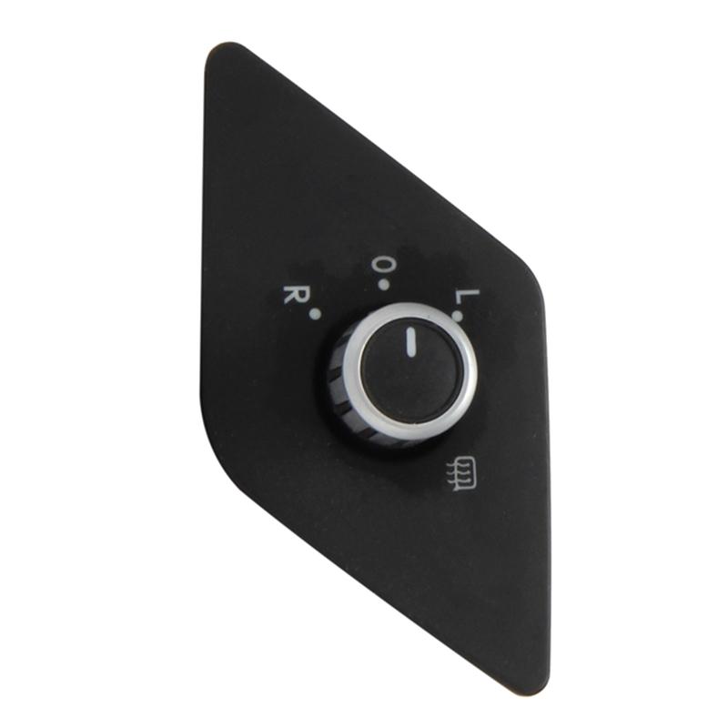 ABLZ-Car Rearview Mirror Control Knob 16D959565 Rear View Mirror Adjuster Switch For VW Sagitar Golf Rline 2012-2014 LHD