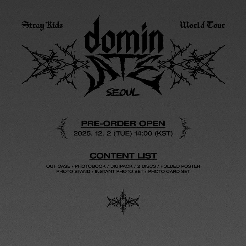 [PRE ORDER] Stray Kids – World Tour [dominATE SEOUL] Blu-ray