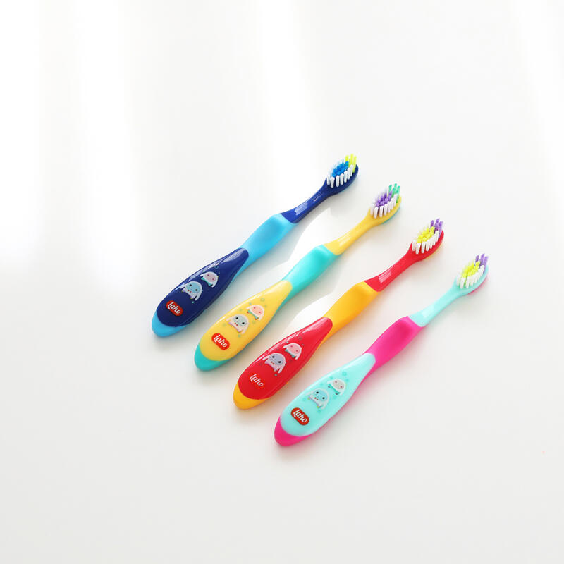[Laho] Kidsmon Children's Toothbrush Set of 10, Soft for Ages 3 and Up