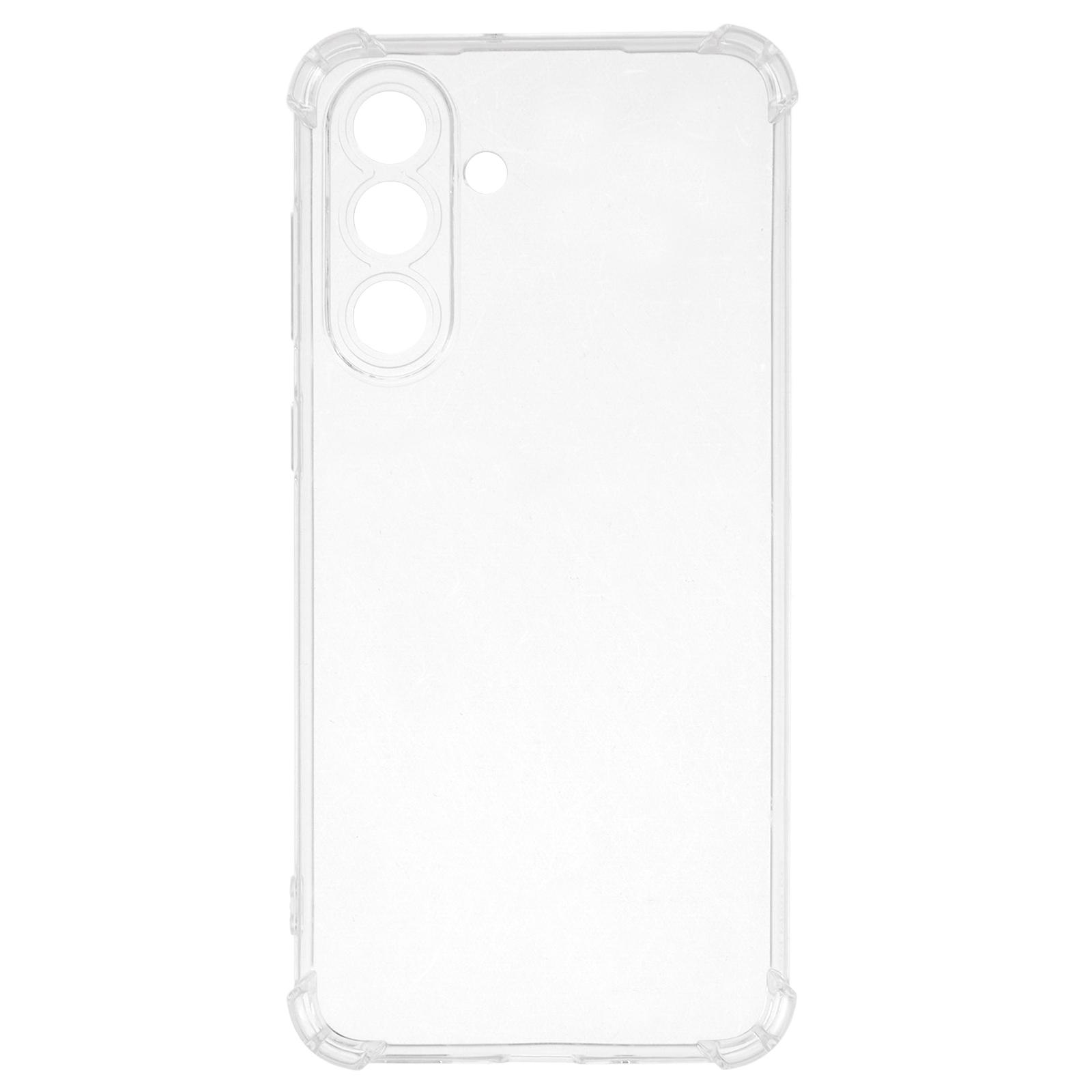

For Samsung Galaxy M56 5G Phone Case Reinforced Four Corner Anti-Drop Clear TPU Cover As Shown A