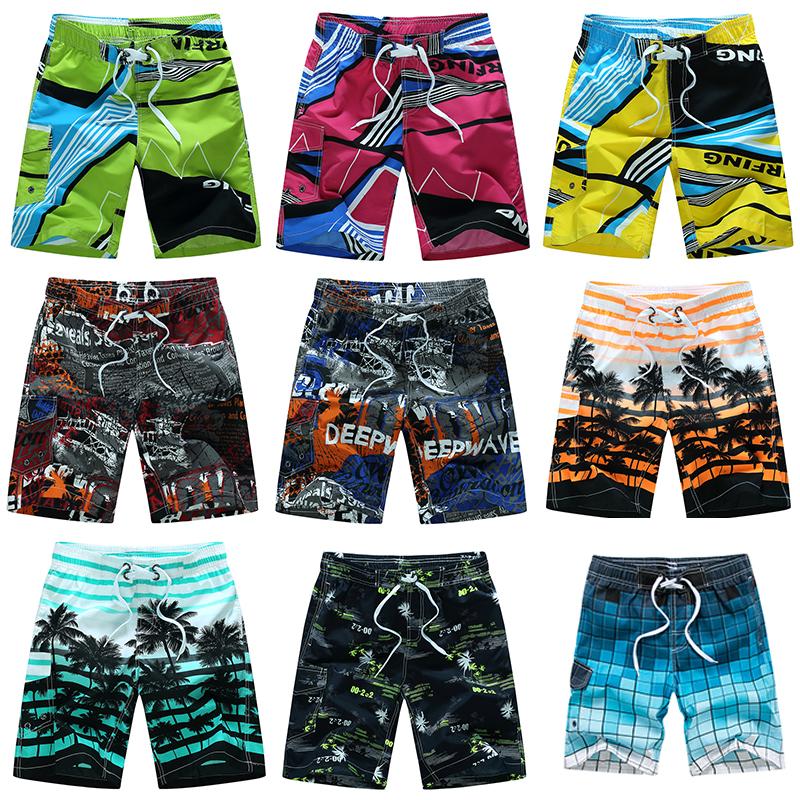Herren Surfer Boardshorts Surfen Strandshorts Badehosen Bermudas Masculina Badebekleidung Große Größen 4XL 5XL 6XL