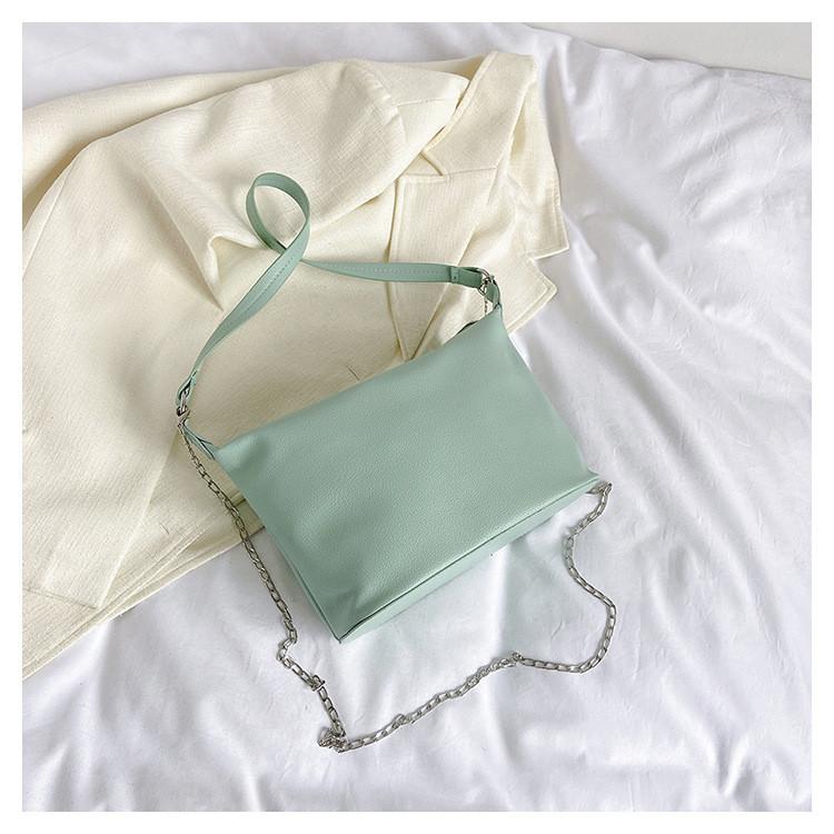 Urban Chic Minimalist Shoulder Bag For Women 2023 New Trend Pu Leather Small Box Purse