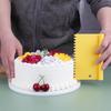 Set di Raschiatoi per Impasto 3-in-1 Raschietto da Banco in Acciaio Inossidabile con Misure Raschietto per Ciotole&Raschietto per Torte Strumenti per Pasticceria Pane Pizza Torte